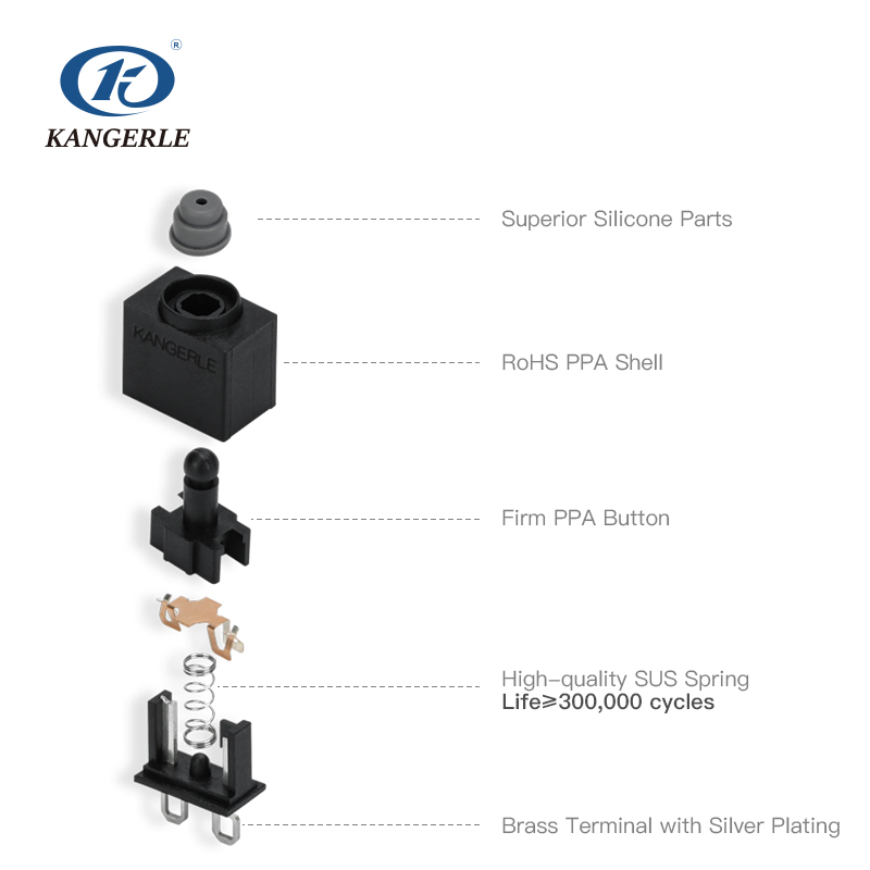 waterproof micro switch structure