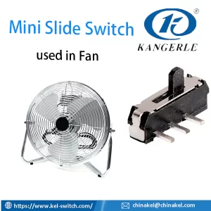 Micro Slide Switch used in fan