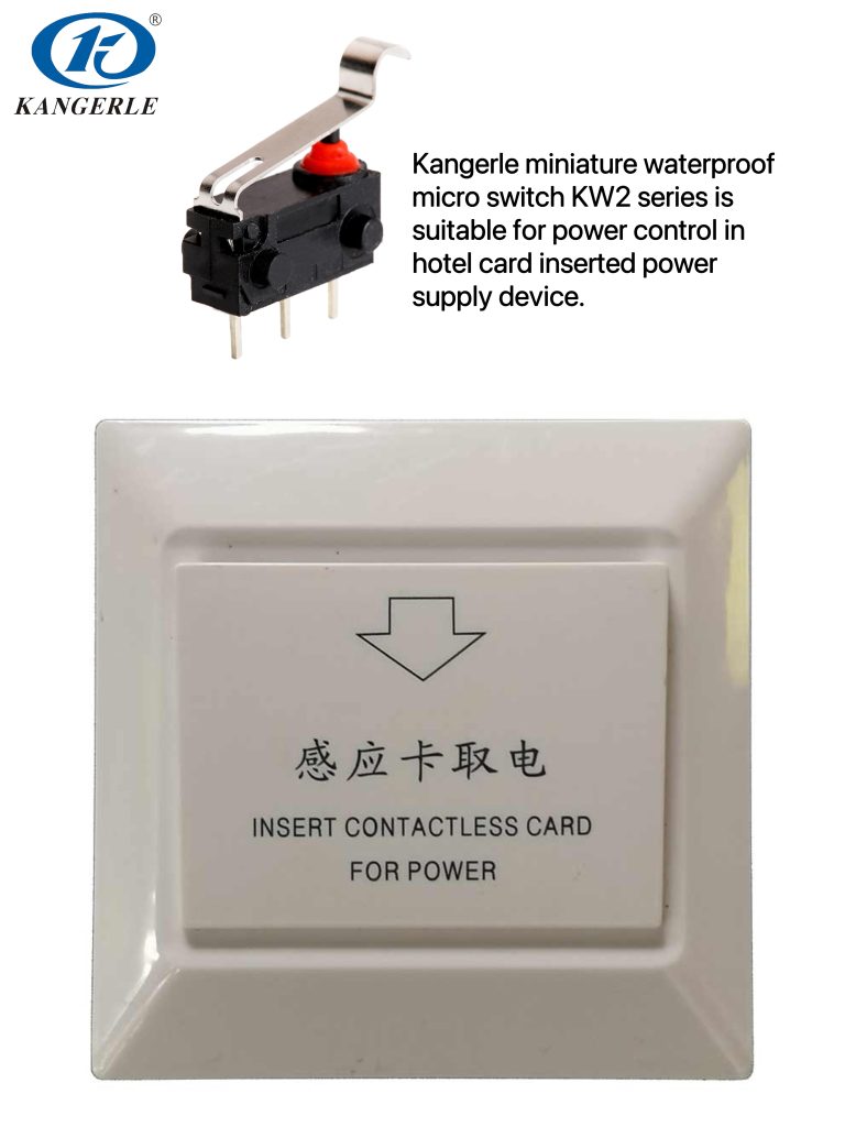 waterproof micro switch application