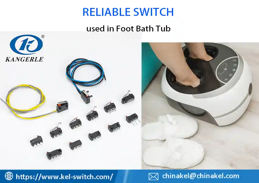 Innovations in Foot Bath Tubs: The Role of IP67 Micro Switch插图1