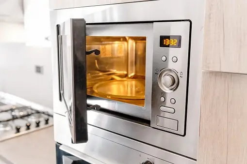 Push button switches are integral in initiating cooking cycles in microwave ovens.