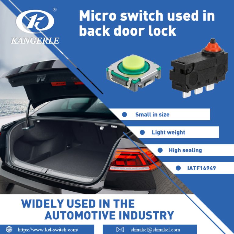 Subminiature Micro Switches for Car Trunk Locks