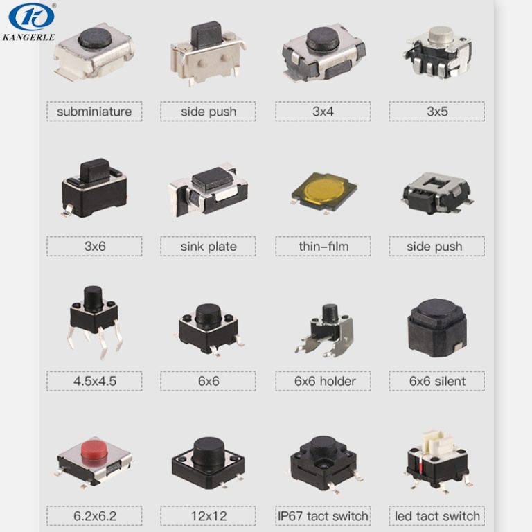 tactile switches types