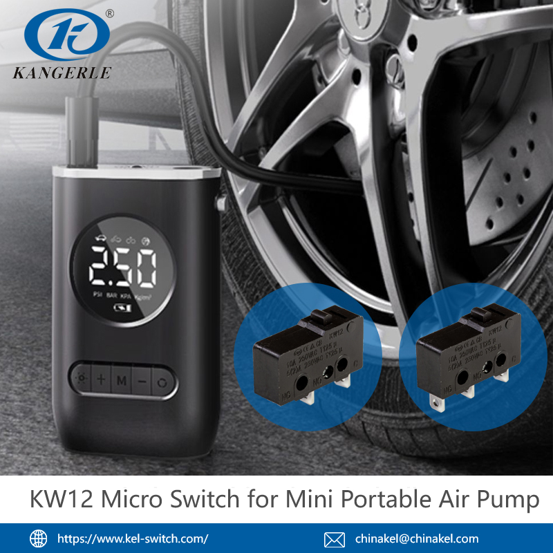 KW12 Micro Switch for Mini Portable Air Pump